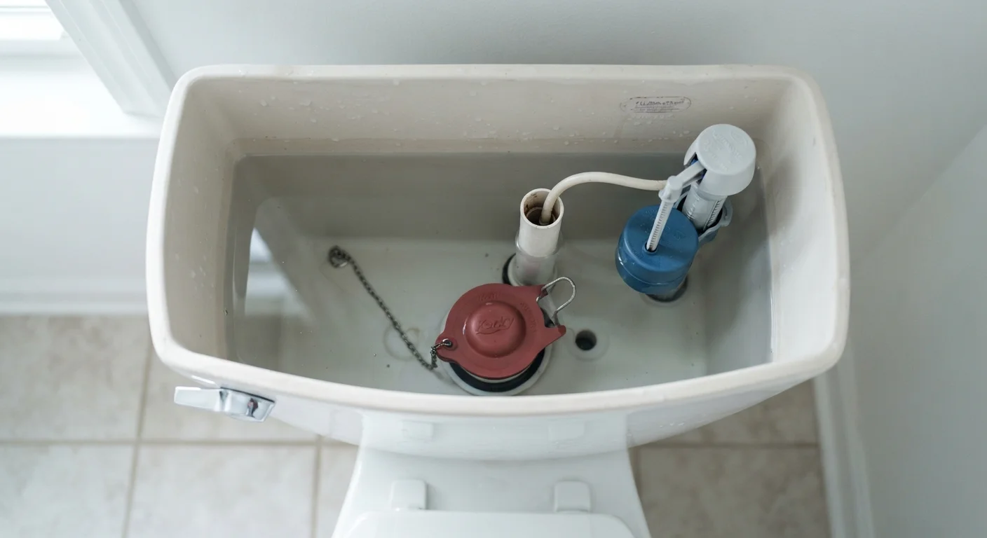 A First-Timer's Approach to Fixing a Running Toilet