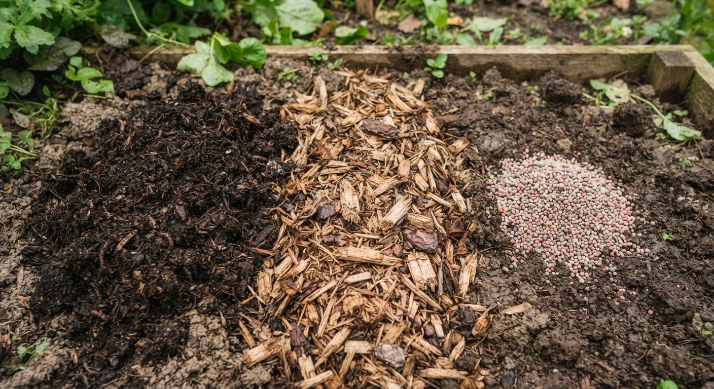 Compost, Mulch, and Fertiliser: Understanding What Each One Actually Does