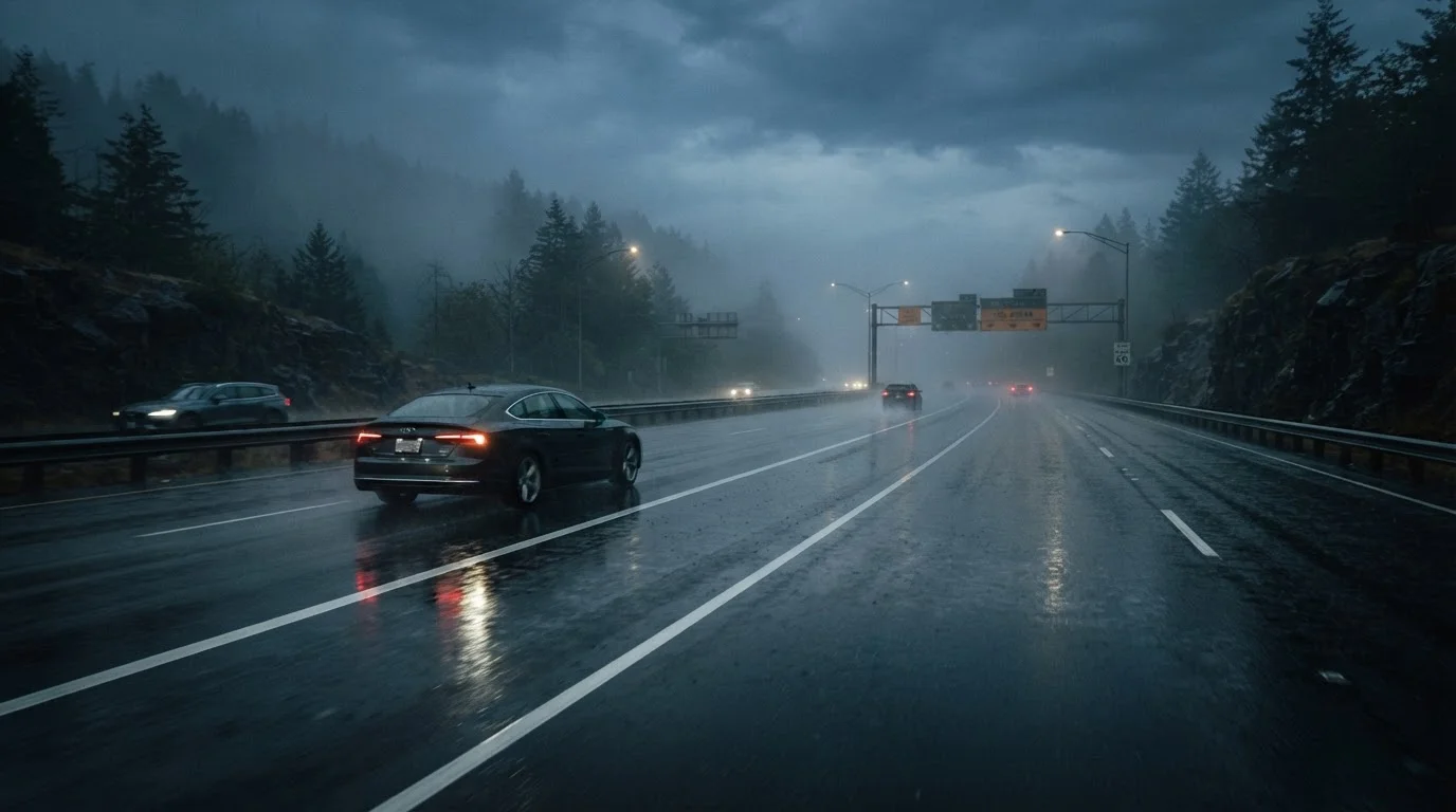 Driving in Rain, Fog, and Ice: Adapting to Poor Visibility