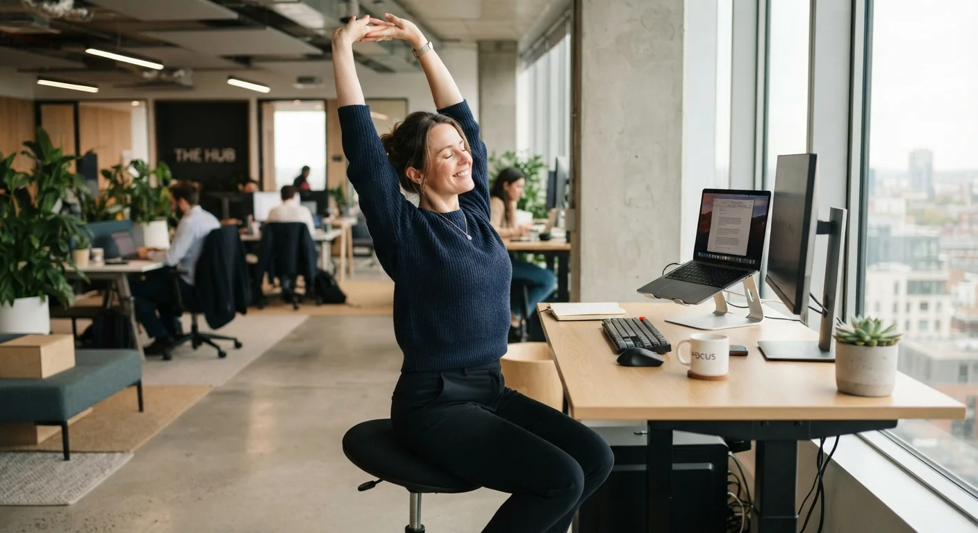 Exercise at Your Desk: What Counts, What Doesn't, and What Helps