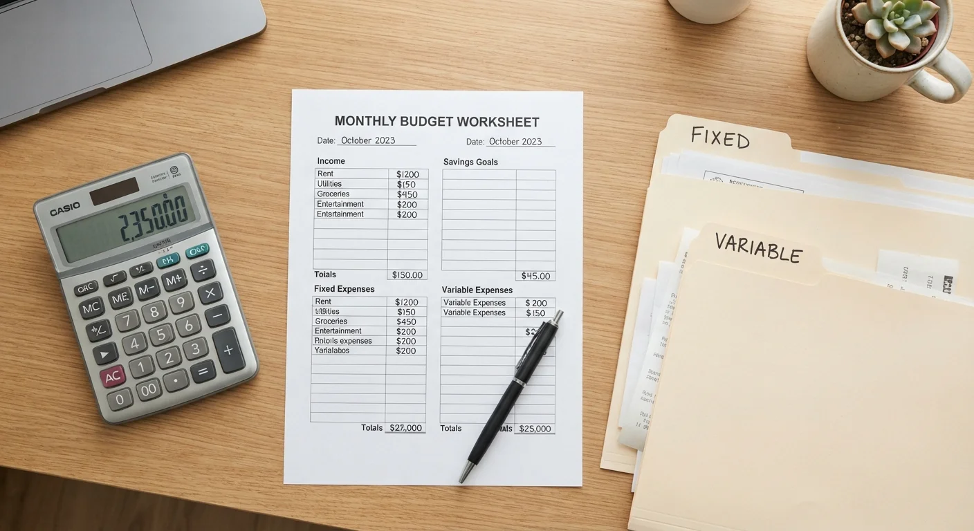 Fixed vs. Variable Expenses: What the Difference Means for Your Budget