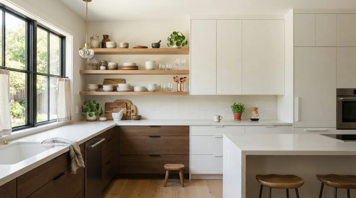 Open Shelving vs. Closed Cabinets: What Organizes Better in Everyday Life