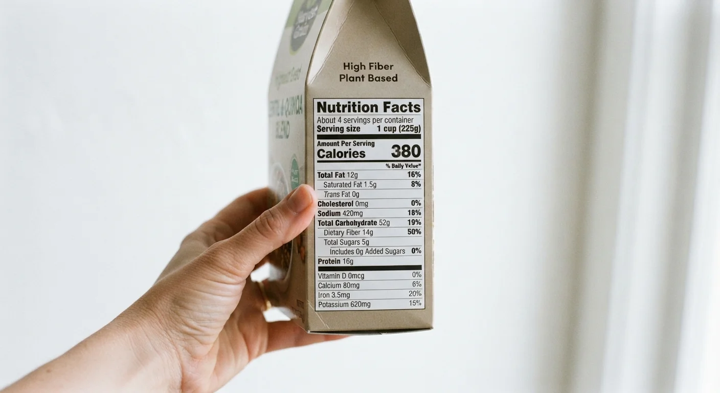 Reading a Nutrition Label Without Getting Confused
