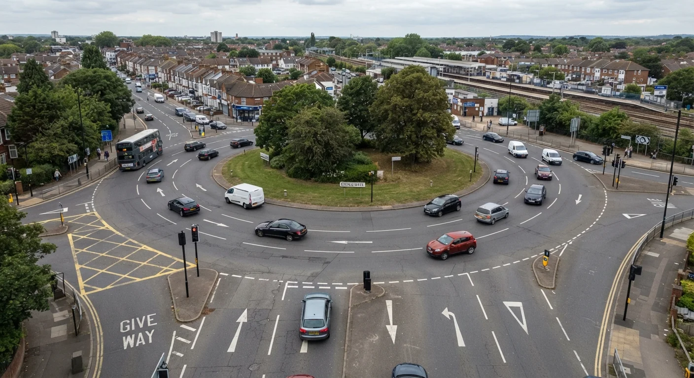Roundabouts, Priority Rules, and Where Confusion Leads to Crashes