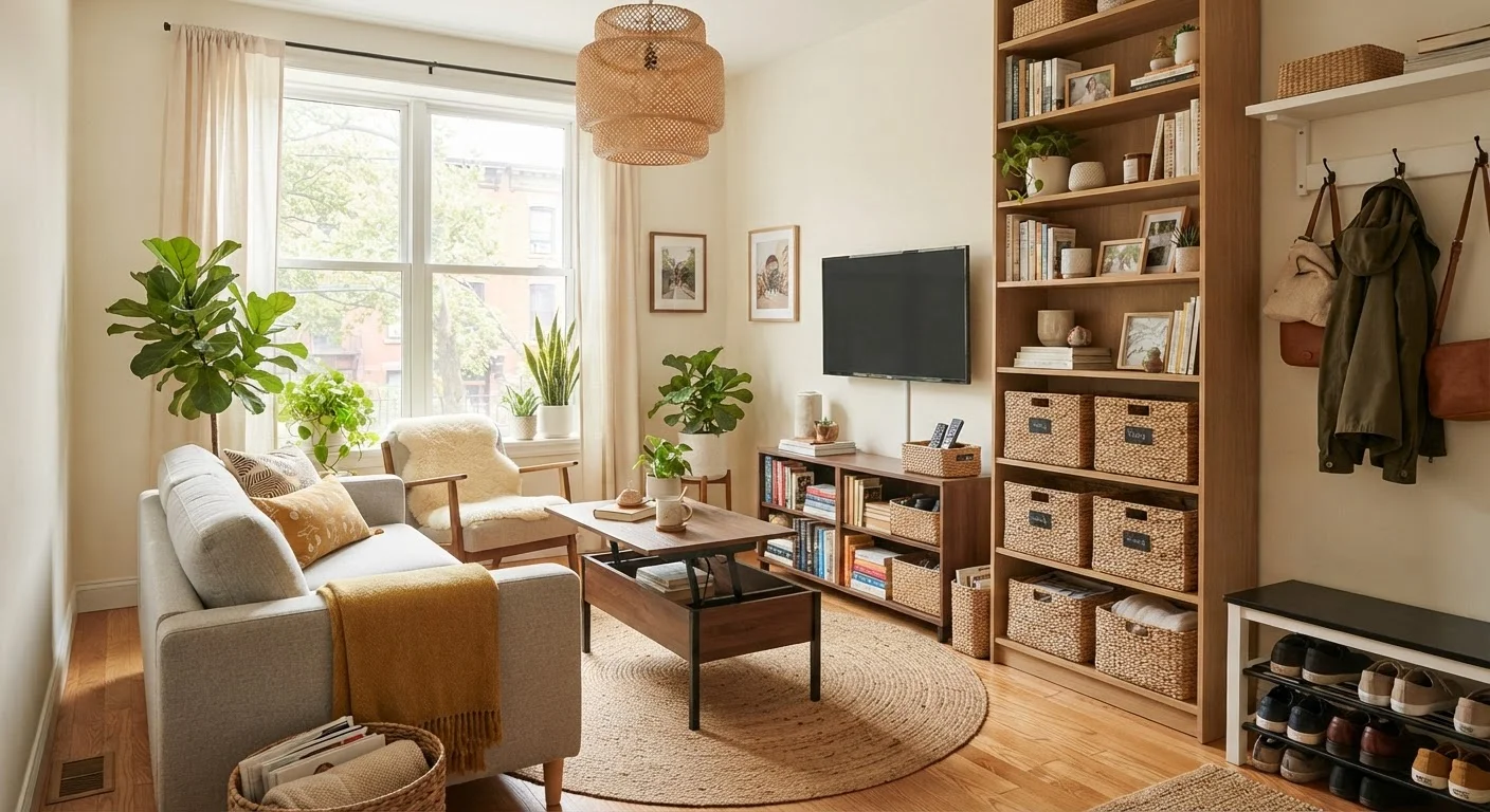 Small-Space Living: Organization Strategies Across Every Room