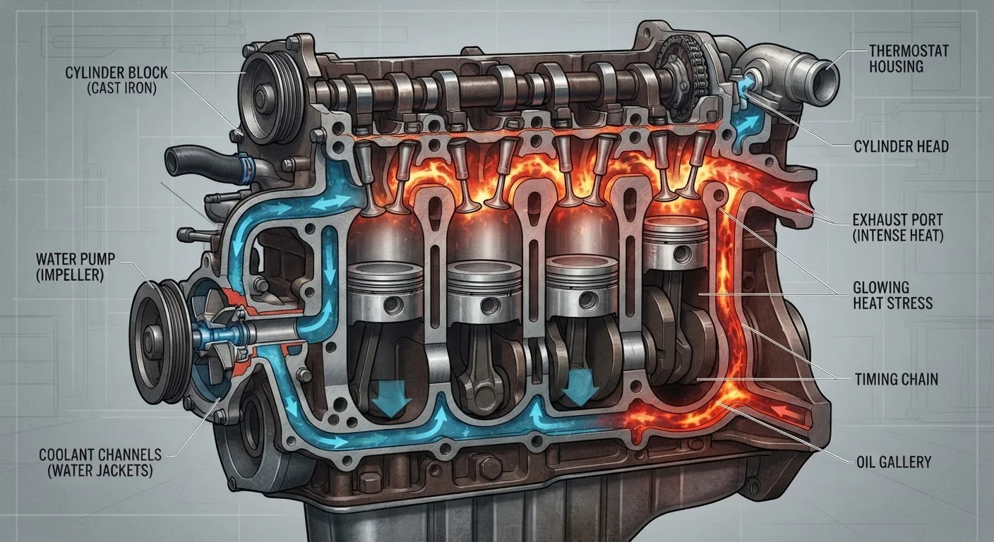 What Happens Inside an Engine When Coolant Runs Low