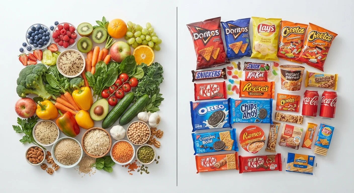 Whole Foods vs Processed Foods: What the Difference Means for Your Diet