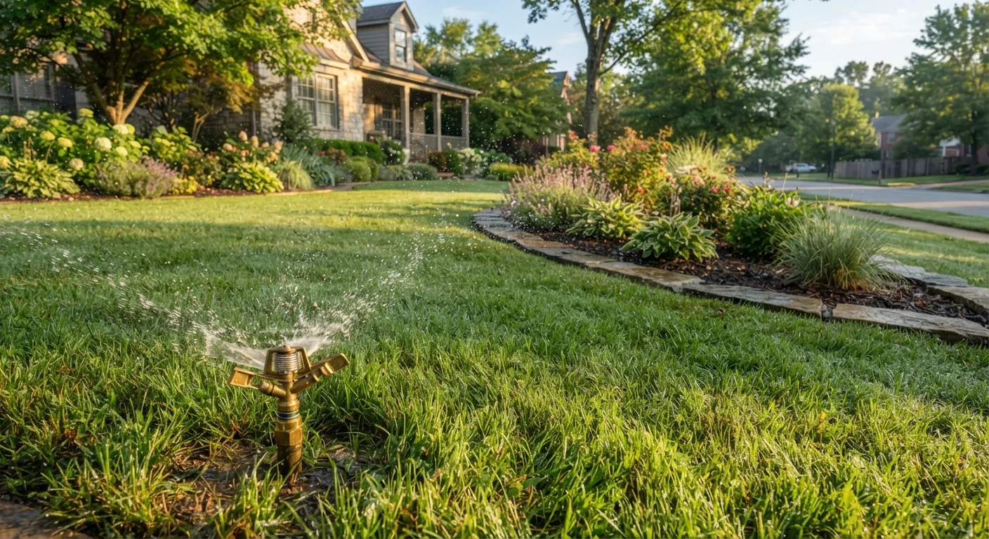 Why Healthy Lawns Don't Need as Much Water as You Think